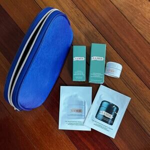 NEW Lamer Beauty Case Gift Eye Concentrate Moisturizer Cleanser Night Cream